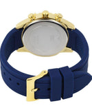 Guess Catalina Blue Gold Tone Blue Silicone Strap Watch For Women - W0562L2 Authentic Buy Shop Now