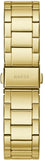 Guess Sugarrush Quartz Multicolor Dial Gold Steel Strap Watch For Women - GW0258L1 Authentic Buy Shop Now