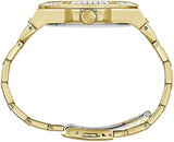 Guess Zeus Diamonds Gold Dial Gold Steel Strap Watch for Men - GW0209G2 Authentic Buy Shop Now