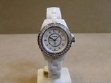Chanel J12 Diamonds Quartz White Dial White Steel Strap Watch for Women - J12 H2572 Authentic Buy Shop Now