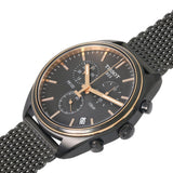 Tissot T Classic PR 100 Chronograph Anthracite Black Dial Black Mesh Bracelet Watch For Men - T101.417.23.061.00 Authentic Buy Shop Now