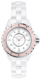 Chanel J12 Quartz Diamonds Ceramic White Dial White Steel Strap Watch for Women - J12 H4466 Authentic Buy Shop Now