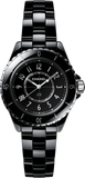 Chanel J12 Quartz Black Dial Black Steel Strap Watch for Women - J12 H5695 Authentic Buy Shop Now