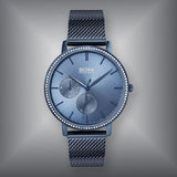Hugo Boss Infinity Blue Dial Blue Mesh Bracelet Watch for Women - 1502518 Authentic Buy Shop Now