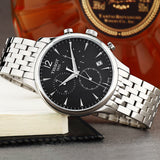 Tissot T Classic Tradition Chronograph Black Dial Silver Steel Strap Watch For Men - T063.617.11.057.00 Authentic Buy Shop Now