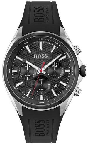 Hugo Boss Distinct Black Dial Black Rubber Strap Watch for Men - 1513855 Authentic Buy Shop Now