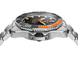 Tag Heuer Aquaracer Professional 1000 Superdiver Automatic Black Dial Silver Steel Strap Watch for Men - WBP5A8A.BF0619 Authentic Buy Shop Now