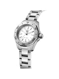 Tag Heuer Aquaracer Professional 200 Quartz Mother of Pearl Dial Silver Steel Strap Watch for Women - WBP1418.BA0622 Authentic Buy Shop Now