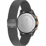 Hugo Boss Associate Grey Dial Grey Mesh Bracelet Watch for Men - 1513870 Authentic Buy Shop Now