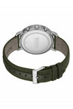 Hugo Boss Vesada Grey Dial Green Nylon Strap Watch for Men - 1513692 Authentic Buy Shop Now