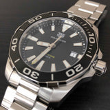 Tag Heuer Aquaracer Black Dial Watch for Men - WAY111A.BA0928 Authentic Buy Shop Now