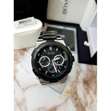 Hugo Boss Supernova Black Dial Two Tone Steel Strap Watch for Men - 1513368 Authentic Buy Shop Now