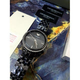 Emporio Armani Ceramica Crystals Black Dial Black Ceramic Strap Watch For Women - AR1478 Authentic Buy Shop Now