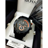 Hugo Boss Motorsport Special Edition Black Dial Black Rubber Strap Watch For Men - HB1512662 Authentic Buy Shop Now