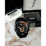 Hugo Boss Motorsport Special Edition Black Dial Black Rubber Strap Watch For Men - HB1512662 Authentic Buy Shop Now