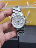 Michael Kors Runway Silver Dial Silver Steel Strap Watch for Women - MK5076 Authentic Buy Shop Now