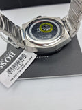 Hugo Boss Supernova Chronograph Blue Dial Silver Steel Strap Watch for Men - 1513360 Authentic Buy Shop Now