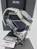 Hugo Boss Supernova Chronograph Blue Dial Silver Steel Strap Watch for Men - 1513360 Authentic Buy Shop Now