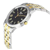 Tissot T Classic Dream Black Dial Two Tone Steel Strap Watch for Men - T033.410.22.053.01 Authentic Buy Shop Now