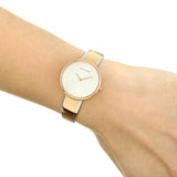 Calvin Klein Seduce Silver Dial Two Tone Steel Strap Watch for Women - K4E2N61X Authentic Buy Shop Now