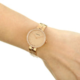 Swarovski Cosmopolitan Diamond Powder Gold Dial Rose Gold Steel Strap Watch for Women - 5517800 Authentic Buy Shop Now