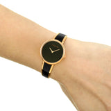 Calvin Klein Seduce Black Dial Two Tone Steel Strap Watch for Women - K4E2N611 Authentic Buy Shop Now