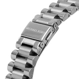 Michael Kors Lexington Chronograph Blue Dial Silver Steel Strap Watch For Women - MK7215 Authentic Buy Shop Now