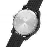 Armani Exchange Outerbanks Chronograph Grey Dial Grey Silicone Strap Watch For Men - AX7123 Authentic Buy Shop Now