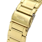 Guess Raven Diamonds Gold Dial Gold Steel Strap Watch for Women - GW0104L2 Authentic Buy Shop Now