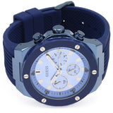Guess Poseidon Blue Dial Blue Rubber Strap Watch for Men - GW0057G3 Authentic Buy Shop Now