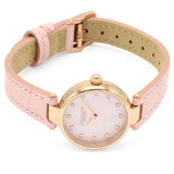 Coach Hayley Mother of Pearl Pink Dial Pink Leather Strap Watch for Women - 14503537 Authentic Buy Shop Now