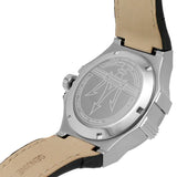 Maserati Potenza Automatic Black Dial Black Leather Strap Watch For Men - R8821108038 Authentic Buy Shop Now