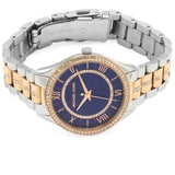 Michael Kors Lauryn Quartz Blue Dial Two Tone Steel Strap Watch For Women - MK3929 Authentic Buy Shop Now
