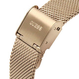 Guess Tapestry Diamonds Rose Gold Dial Rose Gold Mesh Bracelet Watch for Women - GW0354L3 Authentic Buy Shop Now