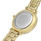 Michael Kors Pyper Three Hand White Dial Gold Steel Strap Watch For Women - MK4666 Authentic Buy Shop Now