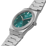 Tissot PRX Green Dial Silver Steel Strap Watch For Men - T137.410.11.091.00 Authentic Buy Shop Now