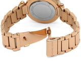 Michael Kors Parker White Dial with Diamonds Rose Gold Steel Strap Watch for Women - MK5491 Authentic Buy Shop Now