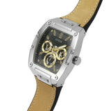 Guess Phoenix Multifunction Black Dial Brown Leather Strap Watch for Men - GW0202G3 Authentic Buy Shop Now