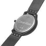 Calvin Klein Minimal Grey Dial Grey Mesh Bracelet Watch for Men - K3M517P4 Authentic Buy Shop Now