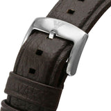 Emporio Armani Luigi Meccanico Brown Dial Brown Leather Strap Watch For Men - AR1982 Authentic Buy Shop Now