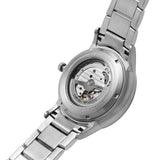 Emporio Armani Meccanico Automatic Black Dial Silver Steel Strap Watch For Men - AR60055 Authentic Buy Shop Now