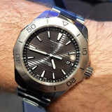 Tag Heuer Aquaracer Professional 200 Solargraph Quartz Black Dial Silver Steel Strap Watch for Men - WBP1114.BA0000 Authentic Buy Shop Now