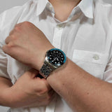 Fossil FB-01 Chronograph Black Dial Silver Steel Strap Watch for Men - FS5827 Authentic Buy Shop Now