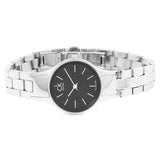 Calvin Klein Simplicity Black Dial Silver Steel Strap Watch for Women - K4323130 Authentic Buy Shop Now