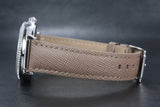 Michael Kors Caitlin Quartz Silver Dial Gray Leather Strap Watch For Women - MK2377 Authentic Buy Shop Now