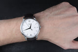 Tissot T Classic Tradition White Dial Brown Leather Strap Watch For Men - T063.610.16.037.00 Authentic Buy Shop Now