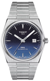 Tissot Powermatic 80 Automatic Gradient Blue Dial Silver Steel Strap Watch for Men - T137.407.11.051.01 Authentic Buy Shop Now
