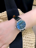 IWC Portofino Automatic Green Dial Green Leather Strap Watch for Women - IW357405 Authentic Buy Shop Now