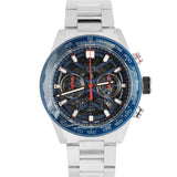 Tag Heuer Carrera Chronograph Blue Dial Silver Steel Strap Watch for Men - CBG2A11.BA0654 Authentic Buy Shop Now