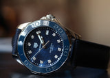 Tag Heuer Aquaracer Quartz Mother of Pearl Blue Dial Blue NATO Strap Watch for Women - WAY131L.FT6091 Authentic Buy Shop Now